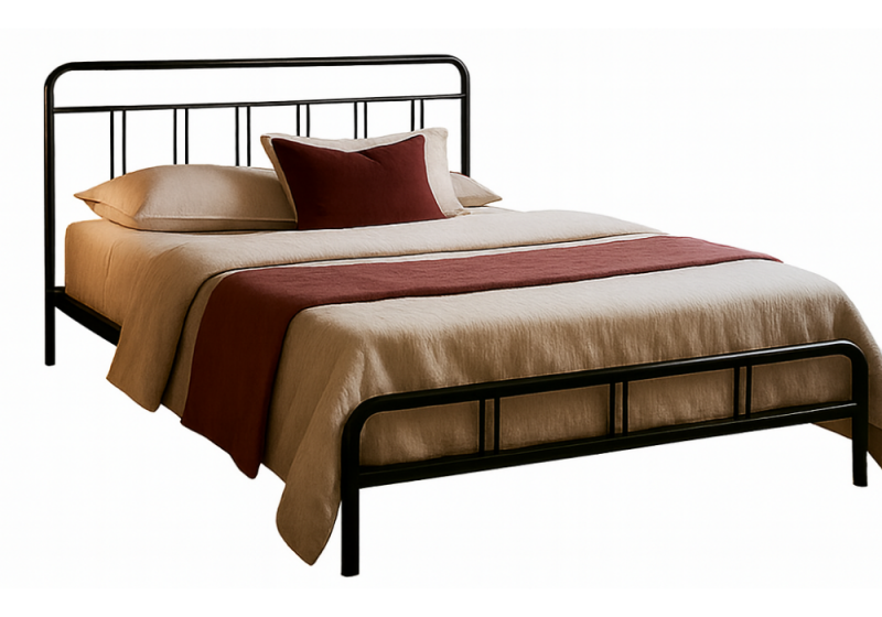 Кровать Рейк 140х200 черная (143x). 