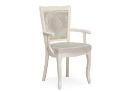 Стул деревянный Холгри soprano pearl / бежевый / ромб (55x55x91)