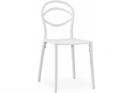 Пластиковый стул Simple white (44x55x85)